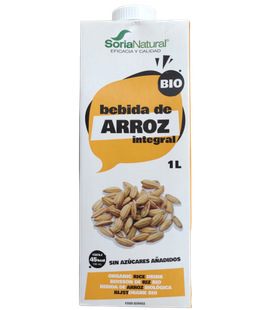 DN. BEBIDA DE ARROZ INTEGRAL ECOLÓGICA (1 L) "SORIA NATURAL"