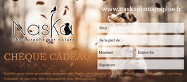 CHÈQUE CADEAU