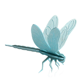 Lovi decoratieve Libelle licht blauw