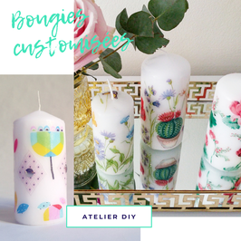 Atelier DIY - customisation de bougies