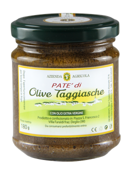 Taggiasche olives patè