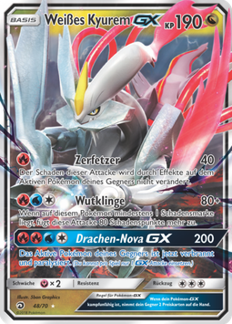 Weißes Kyurem-GX