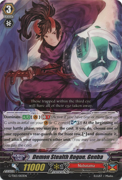 Demon Stealth Rogue, Genba