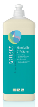 SONETT Handseife 7 Kräuter Nachfüllflasche 1 lt  5722689