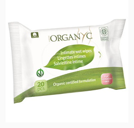 ORGANYC Feuchtigkeitstücher 20 Stk  4443562