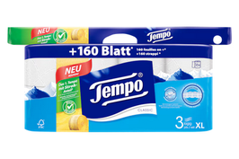 TEMPO Toilettenpapier Classic 3lag 160Blatt 16 Stk   5567510