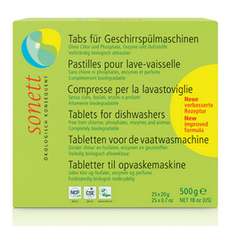 SONETT Tabs für Geschirrspülmaschine 25 x 20 g  5723281