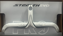 Pro Stealth Evo Carbon Lenker/Vorbaueinheit 130/420mm Weiß OVP Neu!