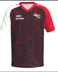 Trikot Kurzarm Schwarz