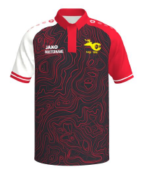 Trikot Polo Kurzarm Schwarz NEU