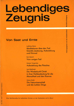 VON SAAT UND ERNTE - 1963 Heft 1 - 18. Jahrgang