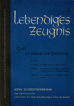 GOTT IST IMMER DER GRÖSSERE - 1958 Heft 1 - 13. Jahrgang