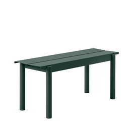 Outdoor Banc "Linear Steel"