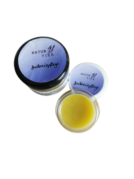 NaturTier Juckreizbalsam 30 ml Juckreizcreme Juckreizpflege Juckreizsalbe - 100% Natürliche Inhaltsstoffe - Hund, Katze, Pferd
