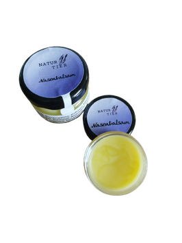 NaturTier Nasenbalsam 30 ml Nasencreme Nasenpflege - 100% Natürliche Inhaltsstoffe - Hund, Katze, Pferd