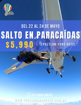 SALTO EN PARACAIDAS MAYO