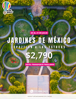 JARDINES DE MX  JULIO