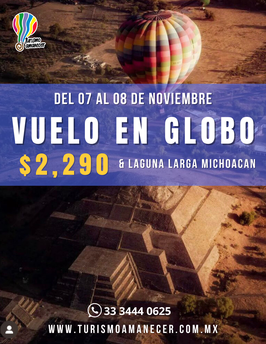LAGUNA LARGA & LOS AZUFRES & VUELO EN GLOBO