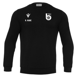 MACRON Axima Pullover schwarz mit SSC Ville Logo und Wunschname