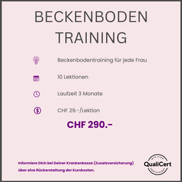 Beckenbodentraining