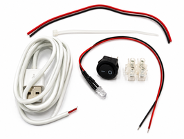 Slow Colour Changing Pre-Wired LED Kit (Red Green Blue) 5V 5mm