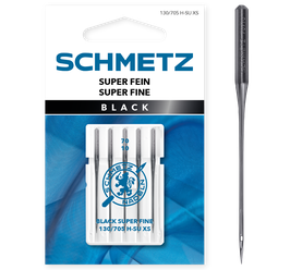 Schmetz Black Super Fine 5 naalden 70-08