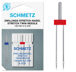 Schmetz stretch tweelingnaald 1x 4.0-75