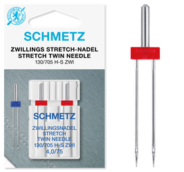 Schmetz stretch tweelingnaald 2x 4.0-75