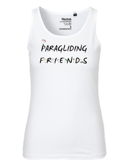 Woman Paragliding Friends Tankt Top