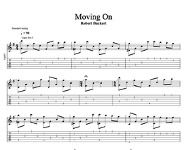 Moving On (Tabs + Sheet Music)