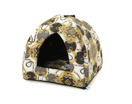 Cuccia Igloo Cleo Oro e Nero