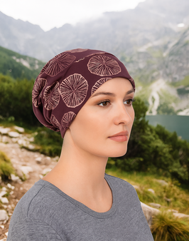 Beanie Mütze lang altrosa Conny