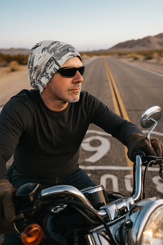 Beanie Mütze Kurzform Route 66