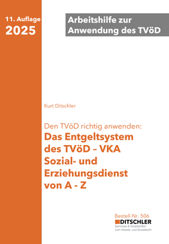 Das Entgeltsystem TVöD VKA Sozial- und Erziehungsdienst von A - Z - Nr. 506