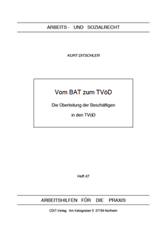 Vom BAT zum TVöD - Nr. 647