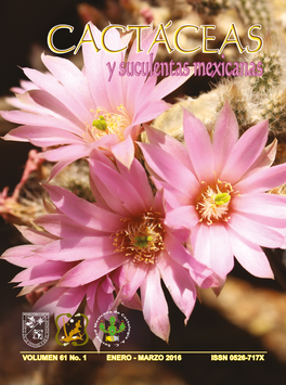 Cactáceas y suculentas mexicanas 61(1)