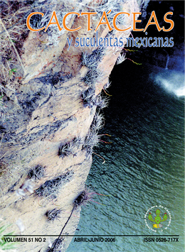 Cactáceas y suculentas mexicanas 51(2)