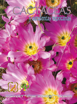 Cactáceas y suculentas mexicanas 58(4)