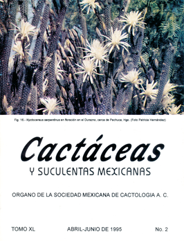 Cactáceas y suculentas mexicanas 40(2)