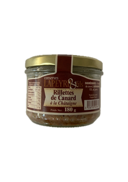 Rillettes de canard à la châtaigne