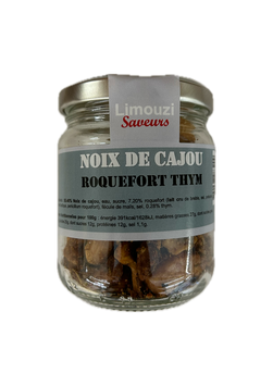 Noix de Cajou roquefort thym 90g