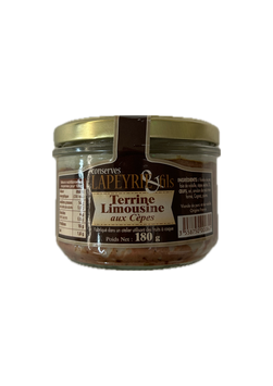 Terrine limousine aux cèpes
