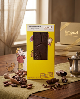 Tablettes de chocolat noir 80% origine Haïti 100g