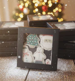 Coffret 5 biscuits décorés