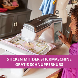 STICKMASCHINEN VORFÜHRUNG - GRATIS