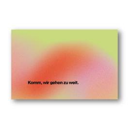 Egal, ich lass das jetzt so