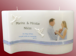 Hochzeitskerze"HW7"