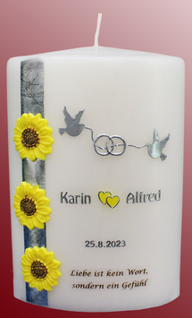 Hochzeitskerze "HO8"
