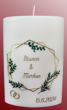 Hochzeitskerze "HO18"