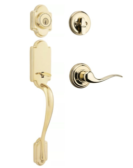 KWIKSET クイックセット 輸入玄関ハンドル    エレガントゴールド